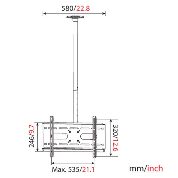 Celling Mounts VM-CP04M-R - Image 2