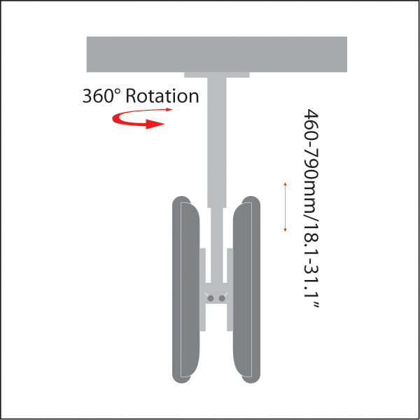 Celling Mounts VM-CP04S-2 - Image 2