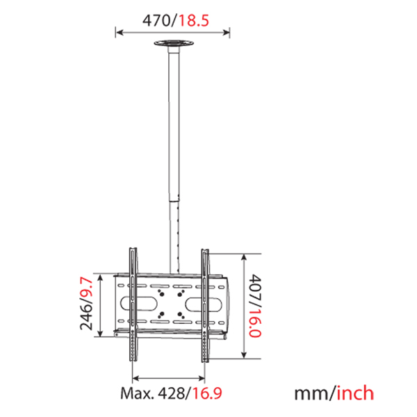 Celling Mounts VM-CP04S-R - Image 2