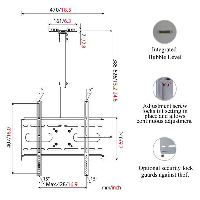 Celling Mounts VM-CP04S - Image 2
