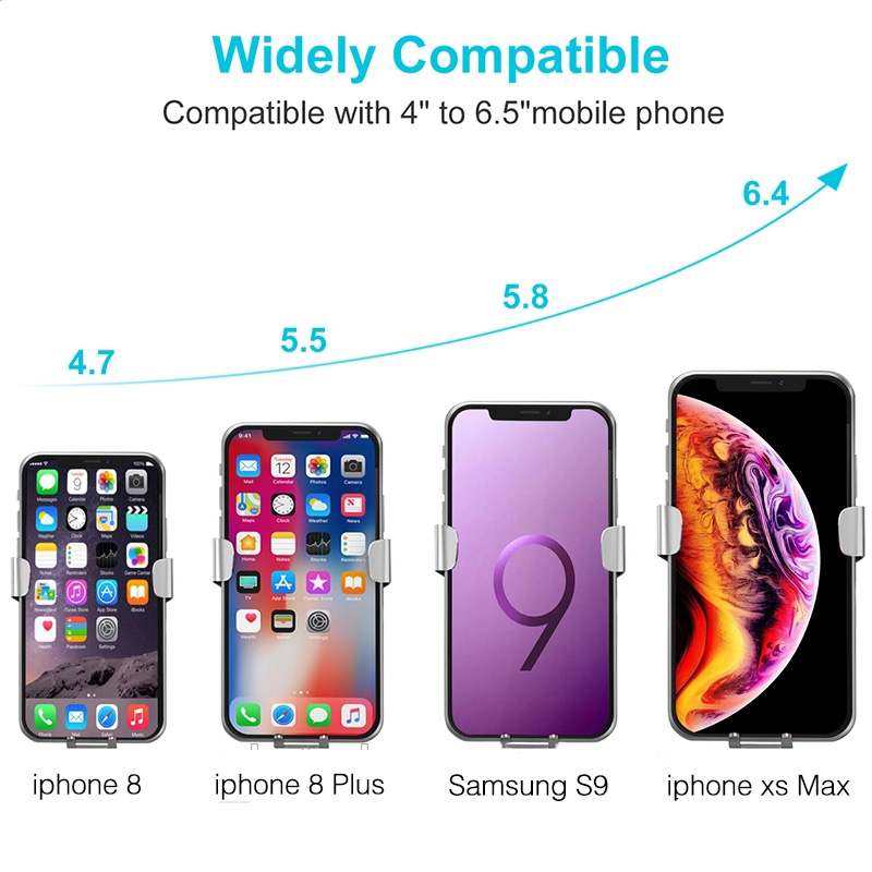 Compatibility with various smartphone sizes