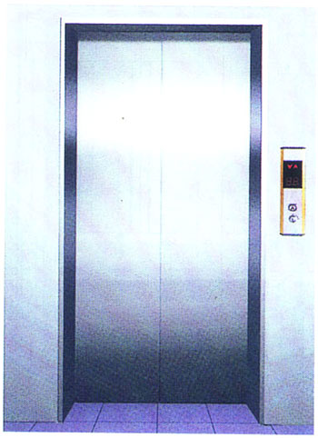 Elevator Center Opening Landing Door
