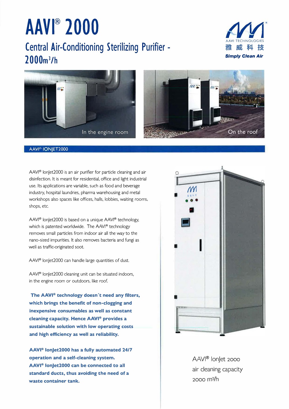 Central Air Sterilizing Purifier installation diagrams