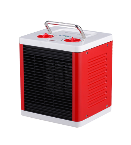 Compact Ceramic Fan Heater with Adjustable Thermostat