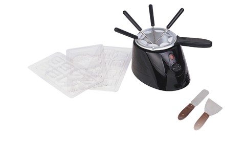 Chocolate Melting Pot with Molds and Tools