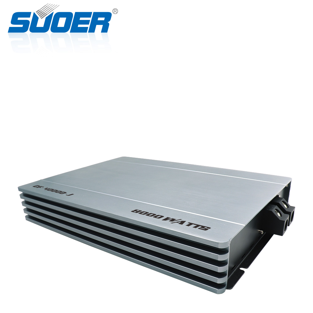 10000W Mono Channel Class D Car Amplifier