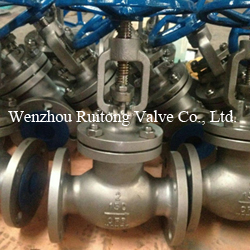 CF8 Stainless Steel Flanged Globe Valve