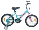 Children's Step-Through Frame Bicycle with Training Wheels