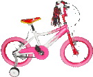 16-Inch Children's Bicycle with Training Wheels