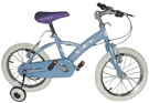 16-Inch Kids' Balance Bike with Training Wheels