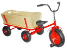 Child's Tricycle with Wagon
