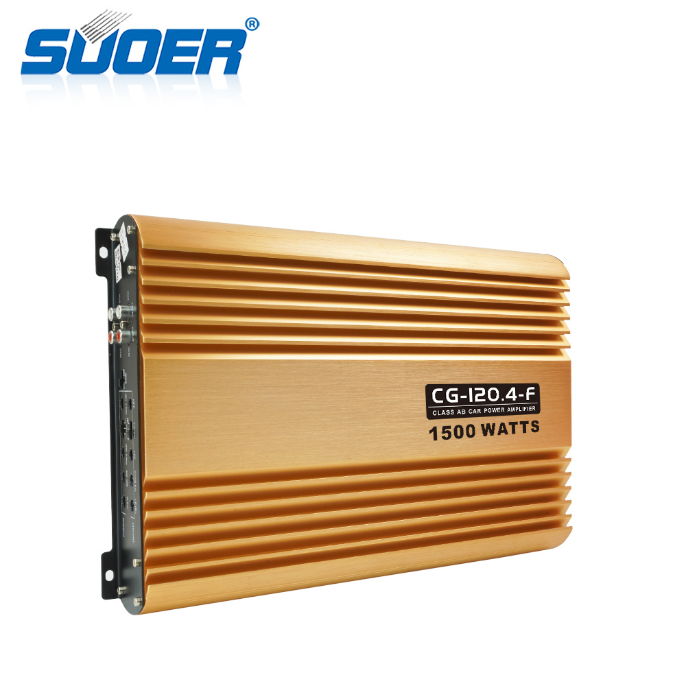 CG-120.4-F Full Frequency 4Channel 1500W Class AB Car Amplifier - Image 2