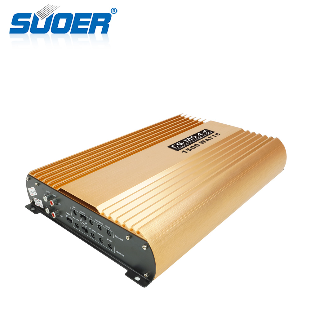 4-Channel 1500W Class AB Car Amplifier