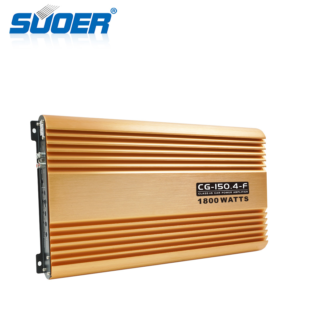 1800W 4-Channel Class AB Car Audio Amplifier