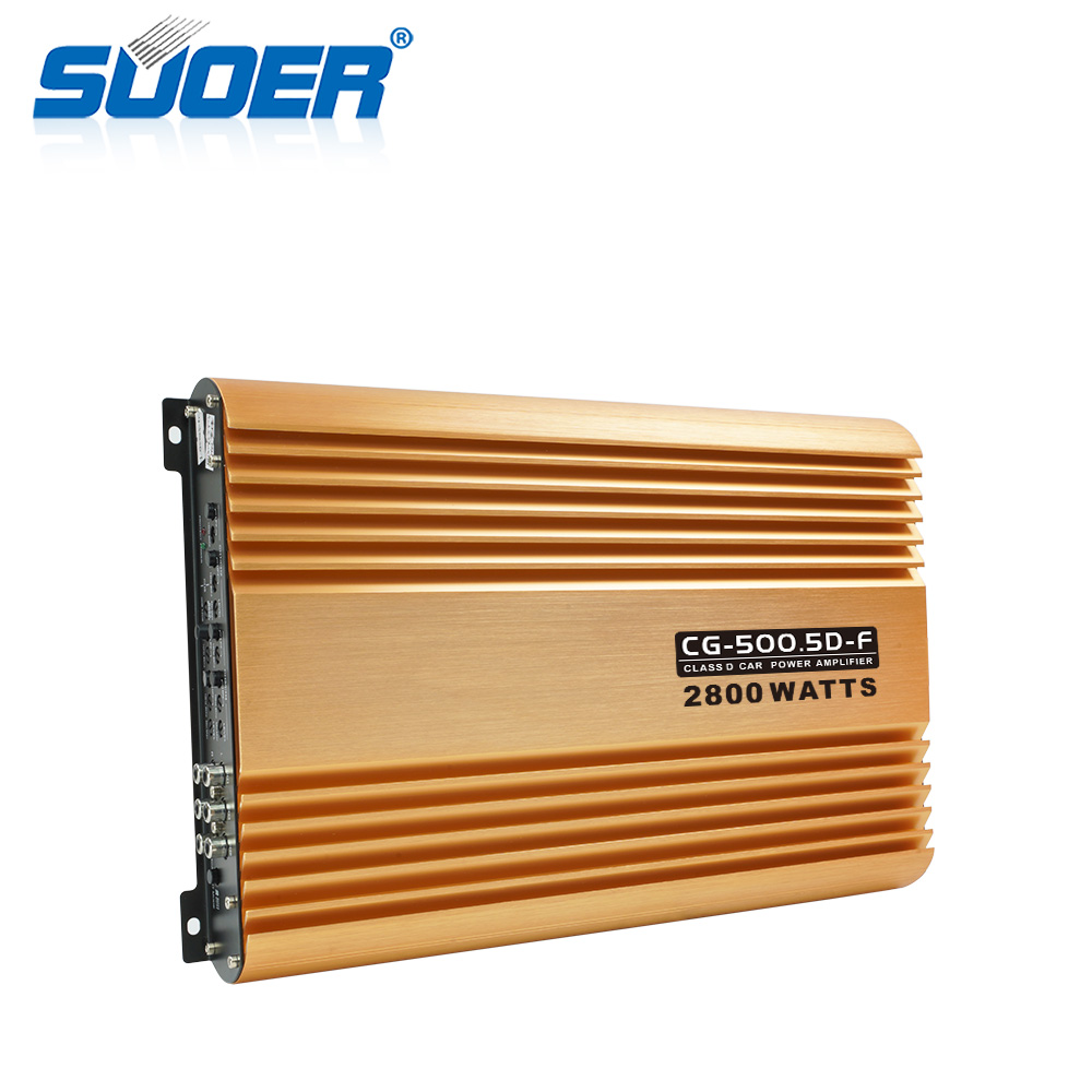 CG-500.5D-F Full Frequency 5 Channels 2800W Class D Car Amplifier - Image 2