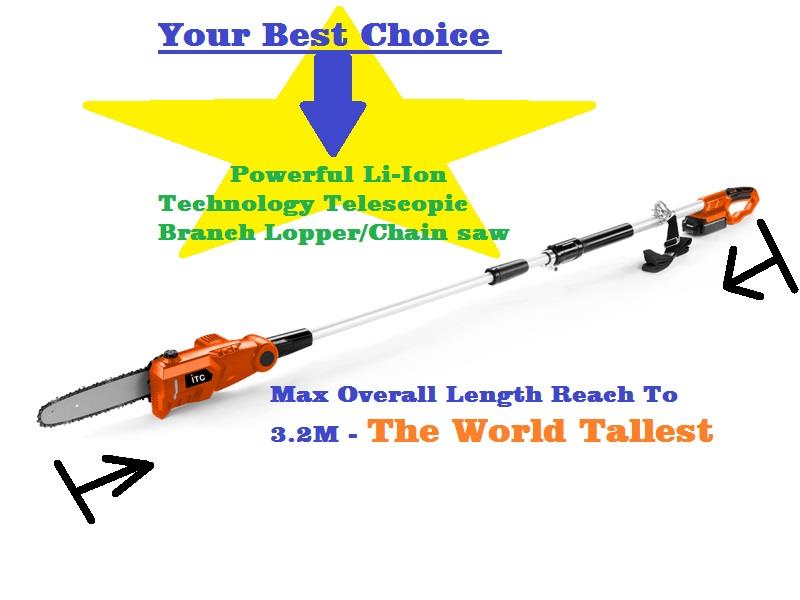 Telescopic pole extension demonstration