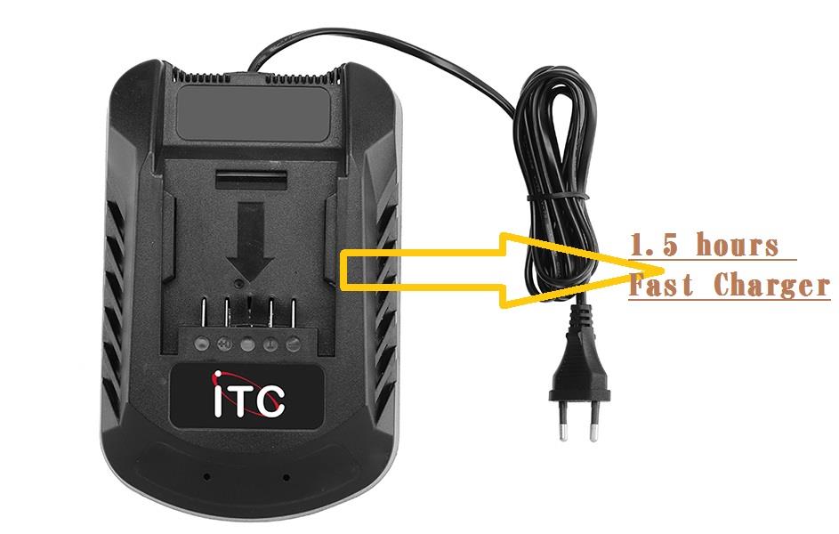 Fast charger for 40V lithium battery