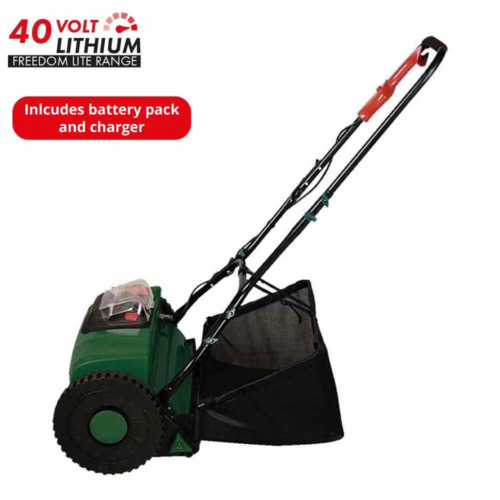 40V Lithium-Ion Cordless Cylinder Mower