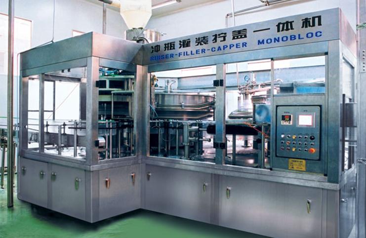 20000 BPH Bottle Rinser Filler Capper Monoblock