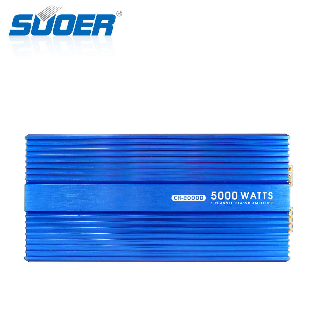 CH-2000D Monoblock Channel 5000W Class D Car Amplifier - Image 3