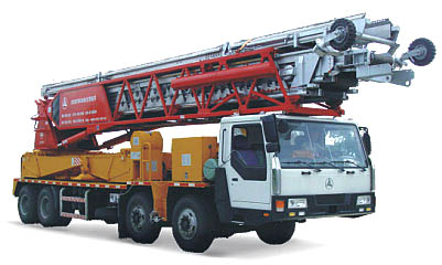 Truck-Mounted Conveyor Belt System