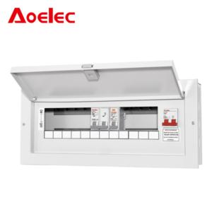 Manual changeover switch for power distribution