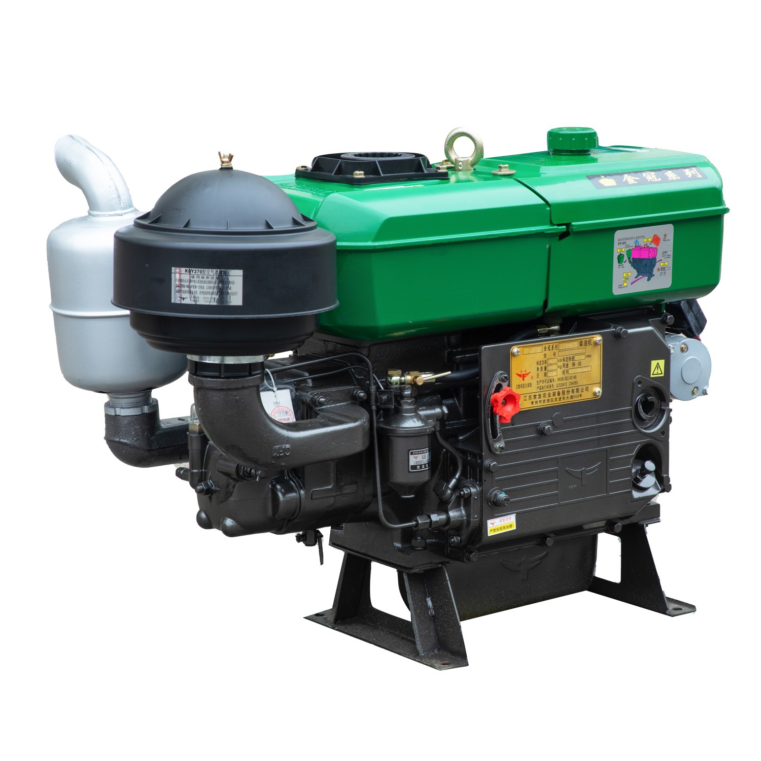 Changfa Golden Crown Single Cylinder Water Cooled Diesel Engine - Image 2