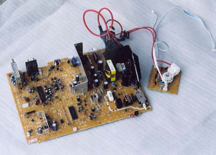 14-Inch Television Main Chassis PCB