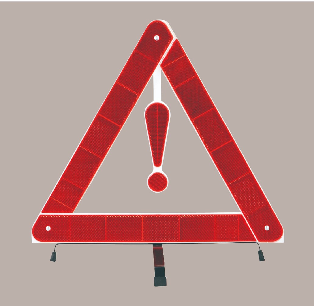 cheap car emergency traffic reflective professional warning triangle - Image 2