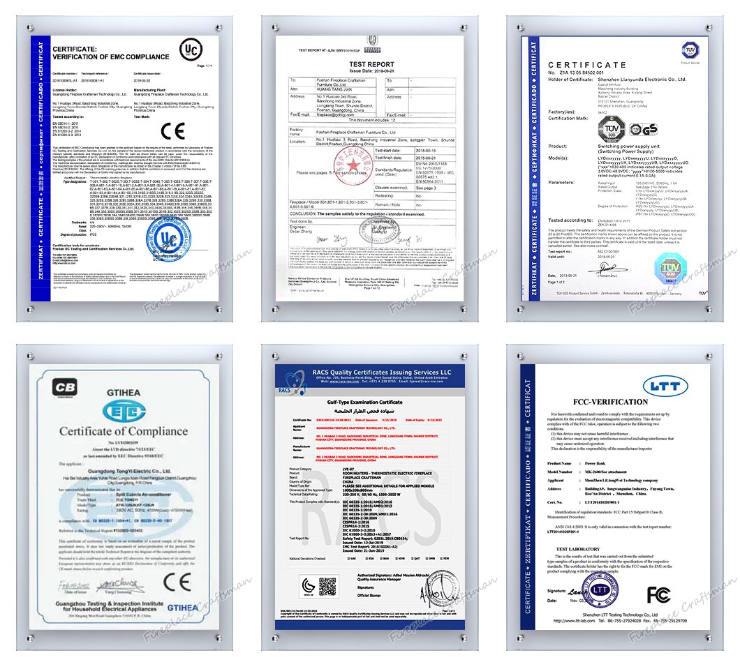 International safety and quality certifications