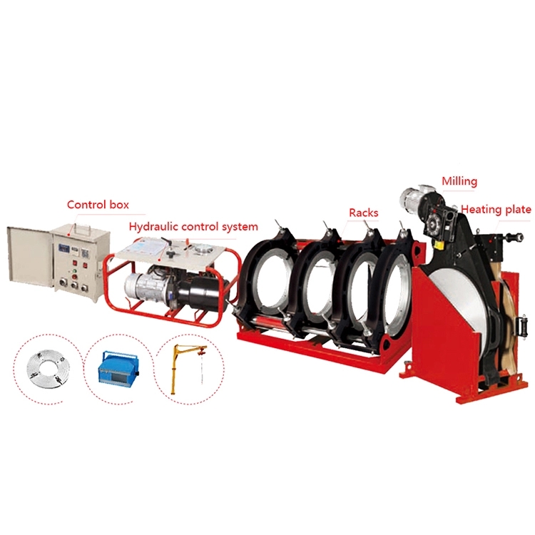 Main components of the welding machine