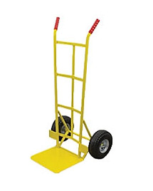 Cheap Wholesale Tool Push Cart Pneumatic Wheel Hand Trolley HT1805 - Image 3