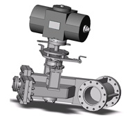 Industrial Check Valve with Actuator
