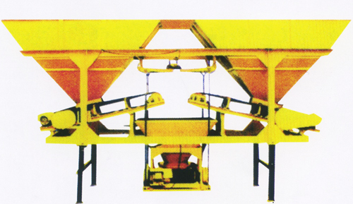 Chemical Material Processing Unit with Dual Hoppers