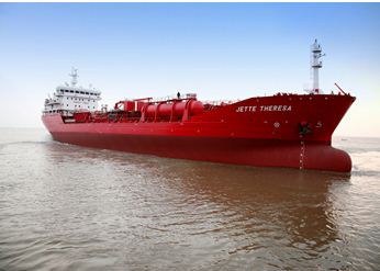 Chemical Tanker Ship for Bulk Liquid Transport