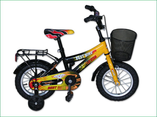 12-inch Children's Bicycle with Training Wheels