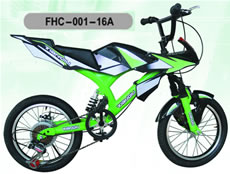 Motorcycle-Style Children's Bicycle