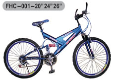 Full Suspension Children's Mountain Bike