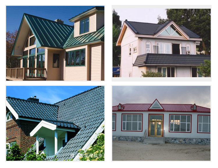 Finished metal roofing and wall panel applications