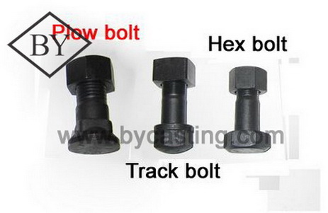 Hex Bolts and Nuts for Construction Equipment