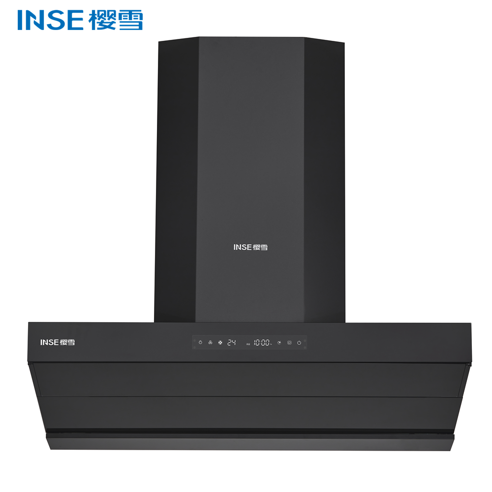China Cooker Hood Professional Exporters Black steel Glass Range Hood CXW-260-K2105(B) - Image 3