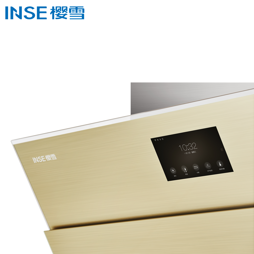 Kitchen Chimney Range Hood with Delicate Linkage