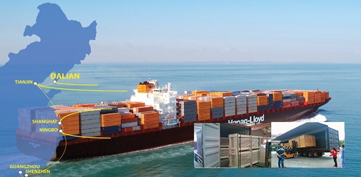 Global shipping and logistics routes for industrial braiding machinery