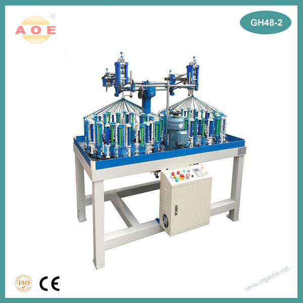 China factory supply 48 Spindle 2 head High Speed Lace Braiding Machine3 - Image 3