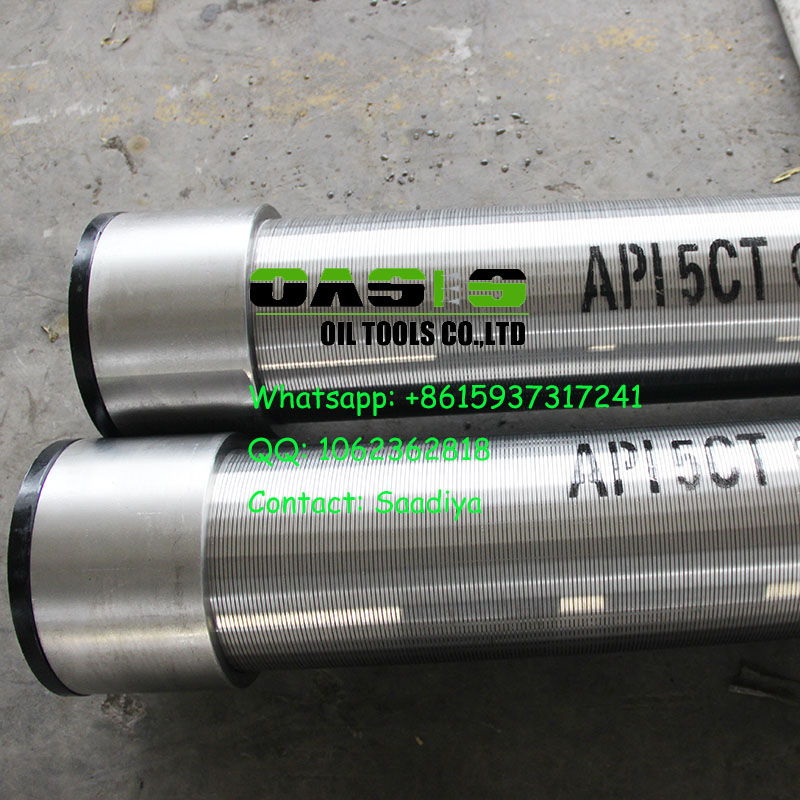China factory supply wedge wire wrapped water well screens - Image 3