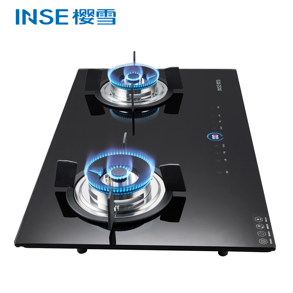 China fashion smart double burner natural gas gas stove JZT-Q1807(B)-AI - Image 2