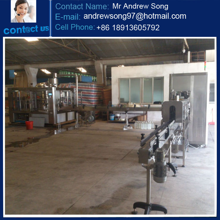 Monoblock Mineral Water Bottling Machine