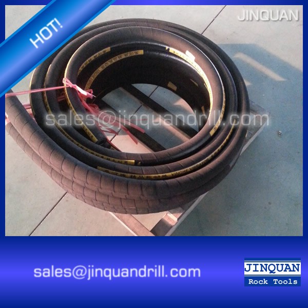 Close up of high-speed vibrator hose