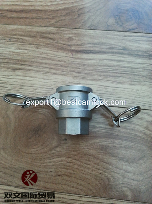 China manufacture stainless steel Cam Lock Quick Release Coupling, cam lock hose fitting TypeD - Image 3