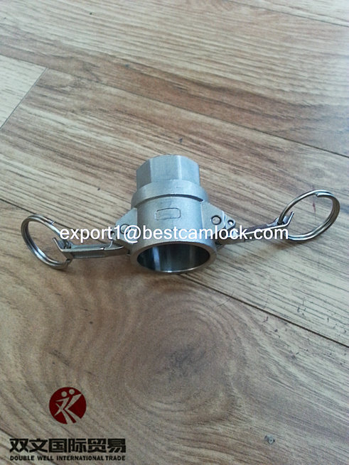China manufacture stainless steel Cam Lock Quick Release Coupling, cam lock hose fitting TypeD - Image 2